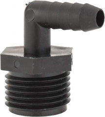 Green Leaf - 3/4 MGHT Garden Hose Adapter - Polypropylene, Male Hose to Barb Connector - Eagle Tool & Supply