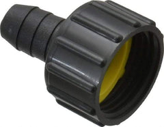 Green Leaf - 3/4 FGHT Garden Hose Adapter - Nylon, Female Hose to Barb Connector - Eagle Tool & Supply