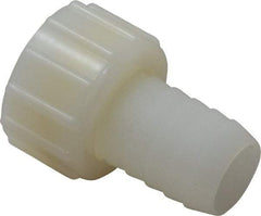 Green Leaf - 3/4 FGHT Garden Hose Adapter - Nylon, Female Hose to Barb Connector - Eagle Tool & Supply