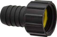 Green Leaf - 3/4 FGHT Garden Hose Adapter - Polypropylene, Female Hose to Barb Connector - Eagle Tool & Supply