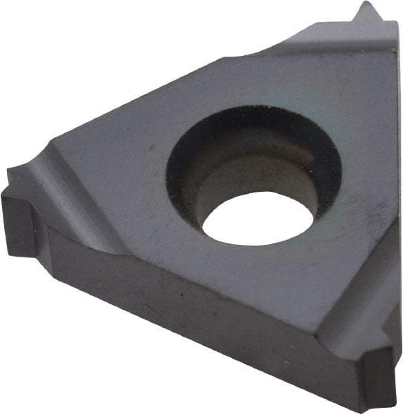 Kennametal - 16NR Internal Right Hand 18 UN Laydown Threading Insert - Grade KC5025, TiAlN Coated Carbide, 9.53mm Inscribed Circle - Eagle Tool & Supply