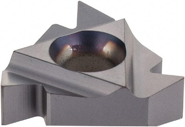 Kennametal - 16NR Internal Right Hand 14-8 Partial Profile 60° Laydown Threading Insert - Grade KC5025, TiAlN Coated Carbide, 9.53mm Inscribed Circle - Eagle Tool & Supply