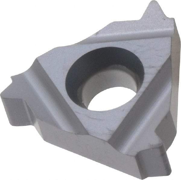 Kennametal - 16NR Internal Right Hand 11 BSPT Laydown Threading Insert - Grade KC5025, TiAlN Coated Carbide, 9.53mm Inscribed Circle - Eagle Tool & Supply