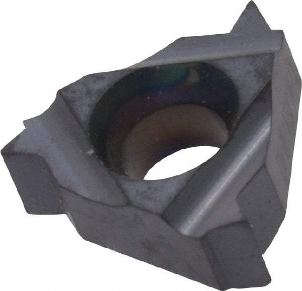Kennametal - 11NR Internal Right Hand 18 NPT Laydown Threading Insert - Grade KC5025, TiAlN Coated Carbide, 6.35mm Inscribed Circle - Eagle Tool & Supply