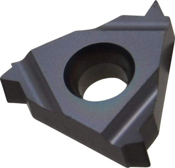 Kennametal - 16NR Internal Right Hand 14 NPT Laydown Threading Insert - Grade KC5025, TiAlN Coated Carbide, 9.53mm Inscribed Circle - Eagle Tool & Supply