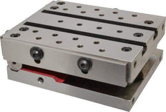 Suburban Tool - 6" Long x 5" Wide x 2-1/4" High, Precision Steel Sine Plate - Square to within 0.0002", 0.0002" Tolerance, 3/8-16 Hole - Eagle Tool & Supply