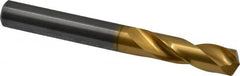 Guhring - 9.40054mm 140° Spiral Flute Solid Carbide Screw Machine Drill Bit - Eagle Tool & Supply