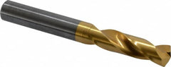 Guhring - 7/16" 140° Spiral Flute Solid Carbide Screw Machine Drill Bit - Eagle Tool & Supply