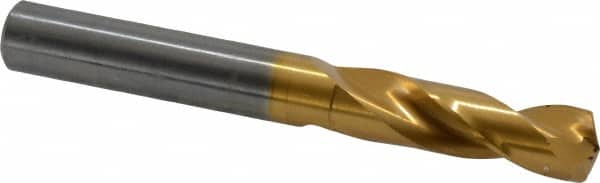 Guhring - 11.30046mm 140° Spiral Flute Solid Carbide Screw Machine Drill Bit - Eagle Tool & Supply