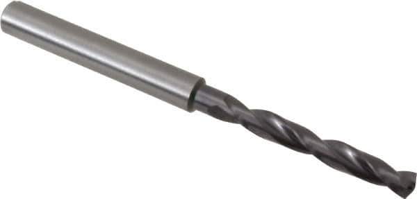 Guhring - #16 140° Solid Carbide Jobber Drill - FIREX Finish, Right Hand Cut, Spiral Flute, Straight Shank, 74mm OAL, SU Point - Eagle Tool & Supply