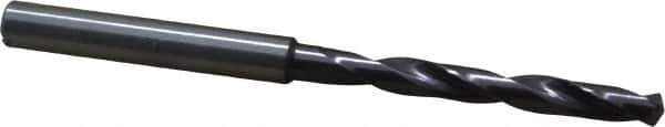 Guhring - 3/16" 140° Solid Carbide Jobber Drill - FIREX Finish, Right Hand Cut, Spiral Flute, Straight Shank, 82mm OAL, SU Point - Eagle Tool & Supply