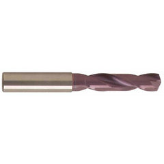 Guhring - 0.4488" 140° Spiral Flute Solid Carbide Screw Machine Drill Bit - Eagle Tool & Supply