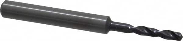 Guhring - 1/8" 140° Spiral Flute Solid Carbide Screw Machine Drill Bit - Eagle Tool & Supply
