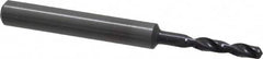 Guhring - 1/8" 140° Spiral Flute Solid Carbide Screw Machine Drill Bit - Eagle Tool & Supply