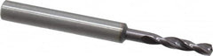 Guhring - 3.5mm 140° Spiral Flute Solid Carbide Screw Machine Drill Bit - Eagle Tool & Supply