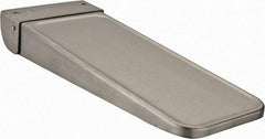 Value Collection - Stainless Steel Washroom Shelf - 14-5/8" Long x 5-1/2" Wide x 14-7/8" Deep, Satin Finish - Eagle Tool & Supply