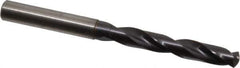 Guhring - 19/64" 140° Solid Carbide Jobber Drill - FIREX Finish, Right Hand Cut, Spiral Flute, Straight Shank, 91mm OAL, SU Point - Eagle Tool & Supply