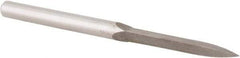 Noga - D50C Scraper Bi-Directional Carbide Deburring Scraper Blade - Triangular Blade Cross Section, Use on Hole Edge & Straight Edge Surfaces - Eagle Tool & Supply