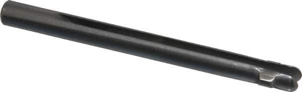 Cogsdill Tool - 0.375" to 0.391" Hole Power Deburring Tool - One Piece, 4.44" OAL, 0.374" Shank, 0.55" Pilot - Eagle Tool & Supply