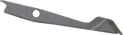 Cogsdill Tool - 3/32", Type A Double Angle, Replacement Deburring Blade - High Speed Steel, for Front & Back Hole Deburring & Chamfering - Eagle Tool & Supply