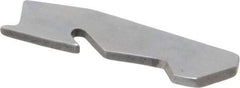 Cogsdill Tool - No. 2, Type B Double Angle, Replacement Deburring Blade - High Speed Steel, for Front & Back Hole Deburring & Chamfering - Eagle Tool & Supply