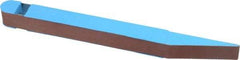 Lumberton Industries - 240 Grit Blue Abrasive Belt Stick - 3/4 Inches Wide x 10 Inches Long - Eagle Tool & Supply