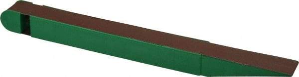 Lumberton Industries - 320 Grit Green Abrasive Belt Stick - 3/4 Inches Wide x 10 Inches Long - Eagle Tool & Supply