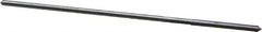 Made in USA - 0.078" High Speed Steel 4 Flute Chucking Reamer - Straight Flute, 0.072" Straight Shank, 3/4" Flute Length, 3" OAL - Eagle Tool & Supply