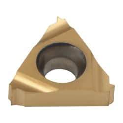 Carmex - 11IR Internal Right Hand 32 UN Laydown Threading Insert - Grade BXC, TiN Coated Carbide - Eagle Tool & Supply