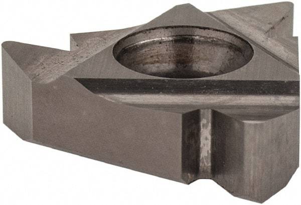 Carmex - 22ER External Right Hand ISO Laydown Threading Insert - Grade P30, Uncoated Coated Carbide - Eagle Tool & Supply