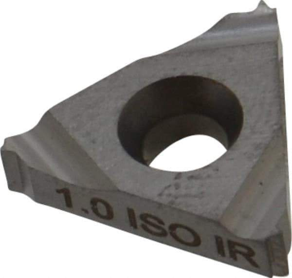 Carmex - 16IR Internal Right Hand ISO Laydown Threading Insert - Grade P30, Uncoated Coated Carbide - Eagle Tool & Supply