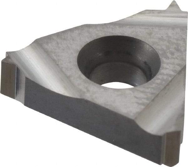Carmex - 16IR Internal Right Hand ISO Laydown Threading Insert - Grade P30, Uncoated Coated Carbide - Eagle Tool & Supply
