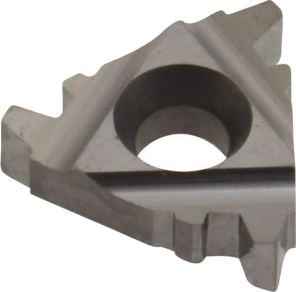 Carmex - 16ER External Right Hand 8 Acme Laydown Threading Insert - Grade P30, Uncoated Coated Carbide - Eagle Tool & Supply