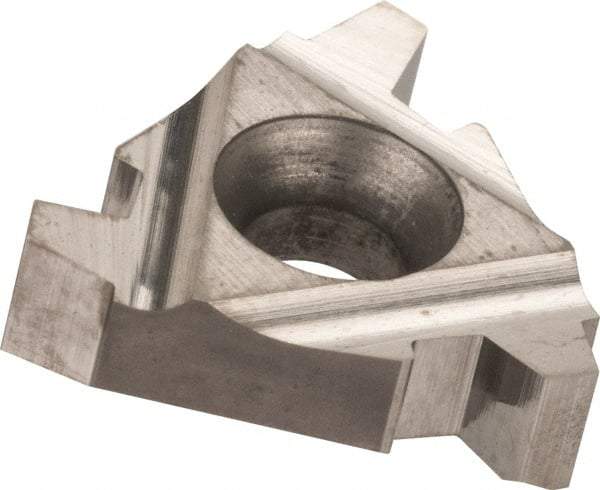 Carmex - 22ER External Right Hand 5 Acme Laydown Threading Insert - Grade P30, Uncoated Coated Carbide - Eagle Tool & Supply