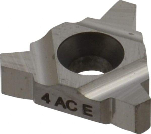 Carmex - 22UER/L External Left & Right Hand 4 Acme Laydown Threading Insert - Grade P30, Uncoated Coated Carbide - Eagle Tool & Supply