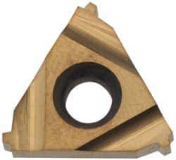 Hertel - 16ER External Right Hand 14 Stub Acme Laydown Threading Insert - Grade HG630TR, TiC/TiN Coated Carbide - Eagle Tool & Supply