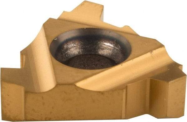 Carmex - 16ER External Right Hand 6 Stub Acme Laydown Threading Insert - Grade BXC, TiN Coated Carbide - Eagle Tool & Supply