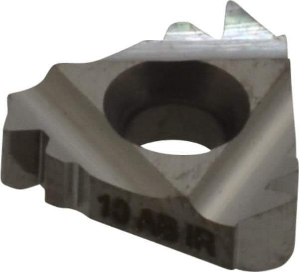 Carmex - 16IR Internal Right Hand 10 American Buttress Laydown Threading Insert - Grade P30, Uncoated Coated Carbide - Eagle Tool & Supply