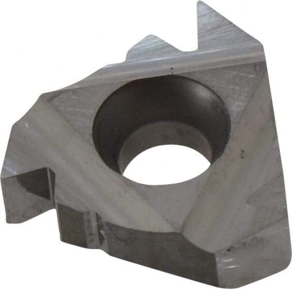 Carmex - 22IR Internal Right Hand 6 American Buttress Laydown Threading Insert - Grade P30, Uncoated Coated Carbide - Eagle Tool & Supply