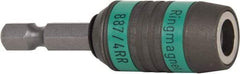 Wera - 1/4" Hex Bit Holder - 1/4" Hex Drive, 2-1/4" OAL - Eagle Tool & Supply