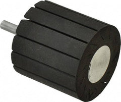 3M - 2" Wide x 2" Diam, Spiral Band Drum - 1/4" Shank Diam, 6,000 RPM - Eagle Tool & Supply