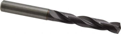 Guhring - 3/8" 140° Solid Carbide Jobber Drill - FIREX Finish, Right Hand Cut, Spiral Flute, Straight Shank, 103mm OAL, SU Point - Eagle Tool & Supply