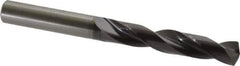 Guhring - 0.3937" 140° Solid Carbide Jobber Drill - FIREX Finish, Right Hand Cut, Spiral Flute, Straight Shank, 103mm OAL, SU Point - Eagle Tool & Supply