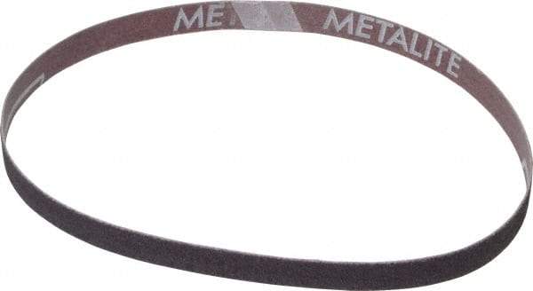 Norton - 1/2" Wide x 18" OAL, 60 Grit, Aluminum Oxide Abrasive Belt - Aluminum Oxide, Medium, Coated, X Weighted Cloth Backing, Series R283 - Eagle Tool & Supply