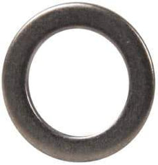 Made in USA - 0.06" Thick, 1/2" Inside x 3/4" OD, Round Shim - 7/16" Screw, Uncoated 316 Stainless Steel - Eagle Tool & Supply