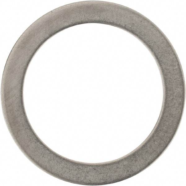 Made in USA - 0.02" Thick, 3/4" Inside x 1" OD, Shortening Shim - 5/8" Screw, Uncoated 300 Stainless Steel - Eagle Tool & Supply