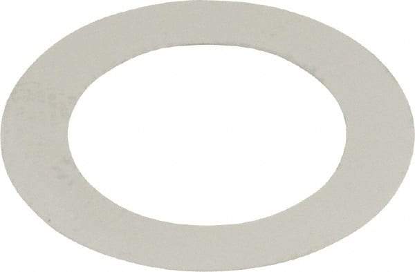 Made in USA - 0.1mm Thick, 12mm Inside x 18mm OD, Round Shim - 7/16" Screw, Uncoated 302/304 Stainless Steel - Eagle Tool & Supply