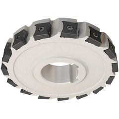 Iscar - Arbor Hole Connection, 0.5512" Cutting Width, 2.0472" Depth of Cut, 160mm Cutter Diam, 1.5748" Hole Diam, 20 Tooth Indexable Slotting Cutter - SSB-LN15 Toolholder, LN.. Insert, Right Hand Cutting Direction - Eagle Tool & Supply