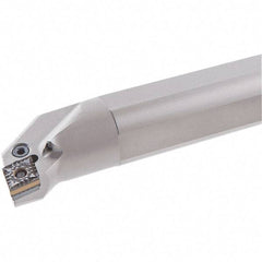 Iscar - 40mm Min Bore Diam, 300mm OAL, 32mm Shank Diam, A-PCLN Indexable Boring Bar - 50mm Max Bore Depth, CN.. 1204.. Insert, Pin Lock Assembly Holding Method - Eagle Tool & Supply