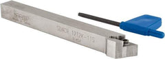 Iscar - SDAC, Right Hand Cut, 12mm Shank Height x 12mm Shank Width, Neutral Rake Indexable Turning Toolholder - 125mm OAL, DC..3 Insert Compatibility, Series Isoturn - Eagle Tool & Supply